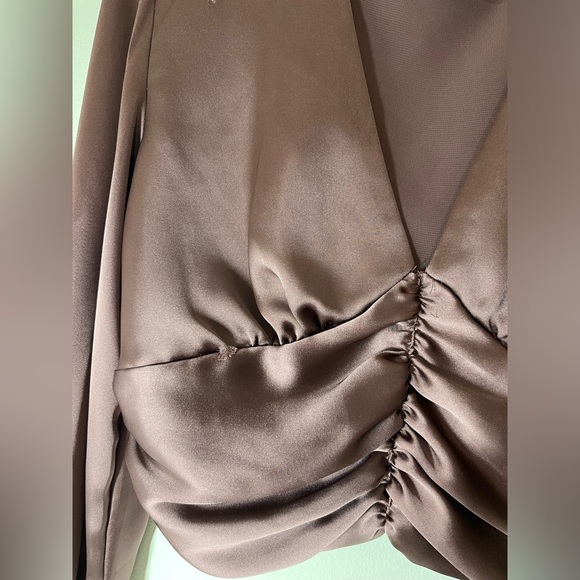 Dynamite : Satin long sleeve top - Picture 3 of 7